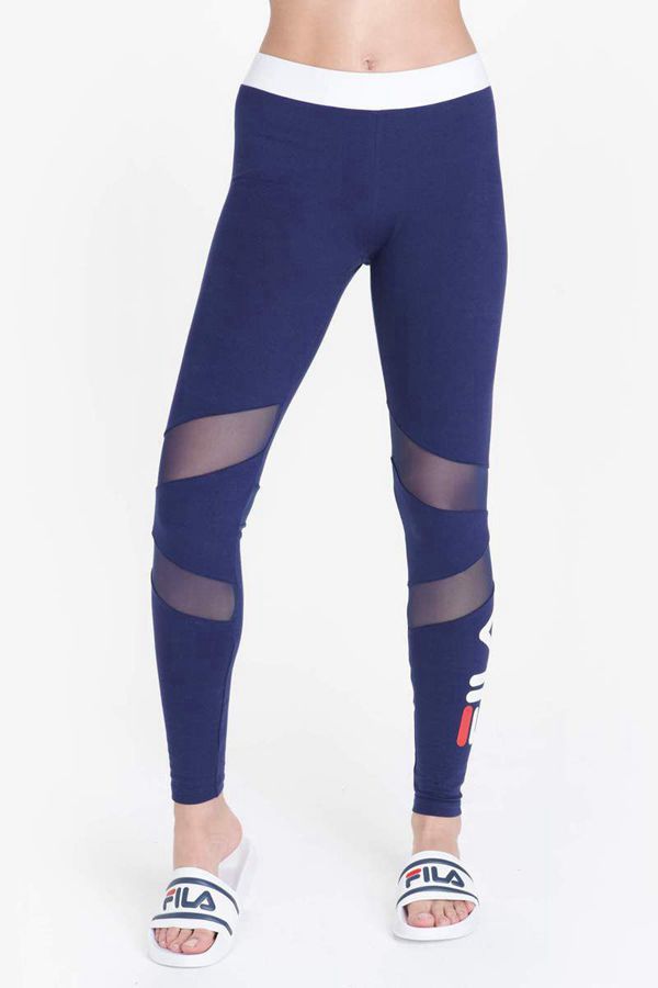 Leggins Fila Mujer Azules / Blancas - Amara - España 956203XRS